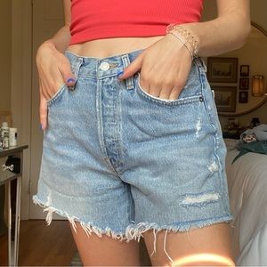 AGOLDE Parker long shorts